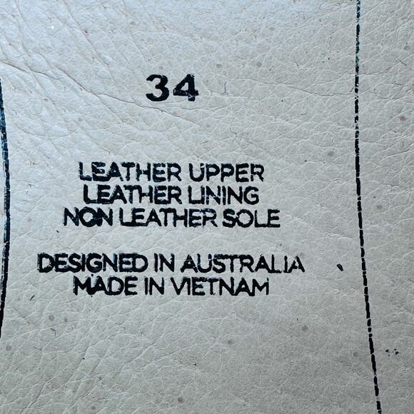 OLD SOLE Leopard Leather animal print GIRLS Kids 3.5 - 34 euro Quality excellent - Picture 10 of 16